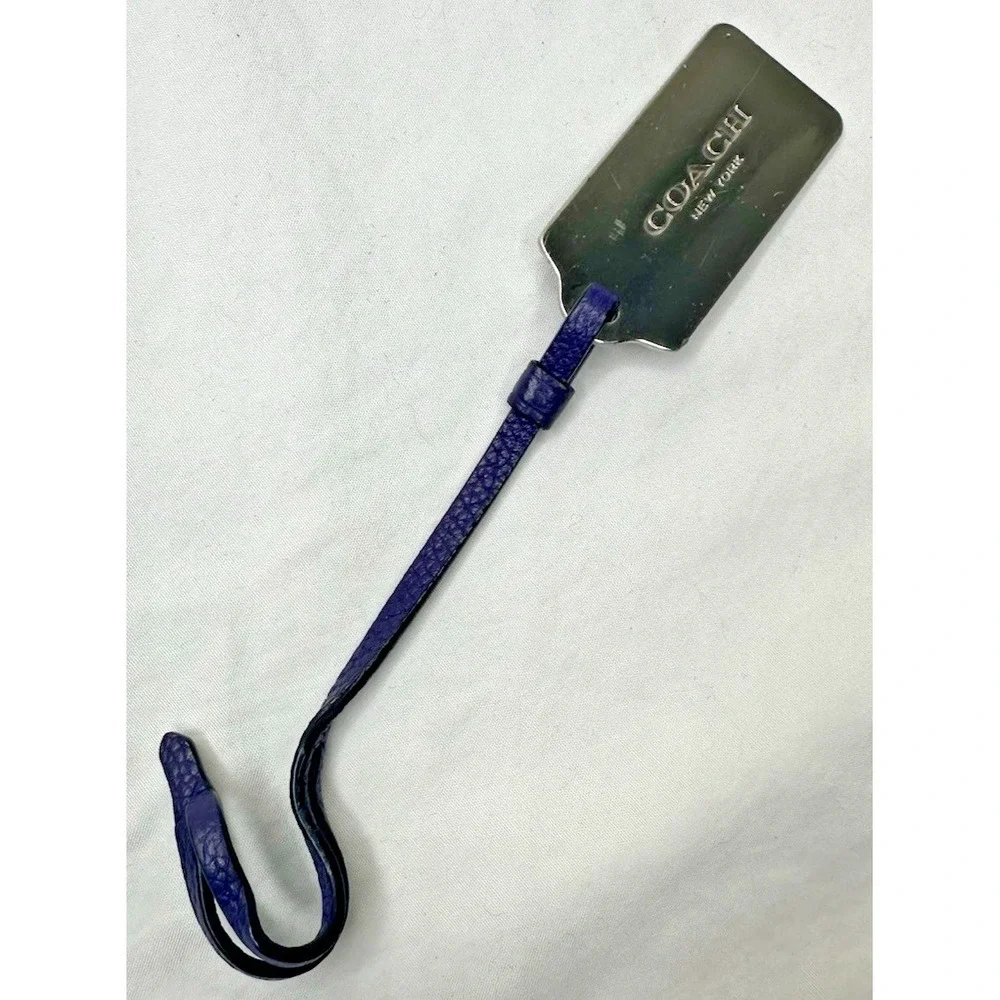 Coach purse fob shown